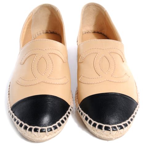 chanel espadrilles sizing guide|chanel espadrilles lambskin.